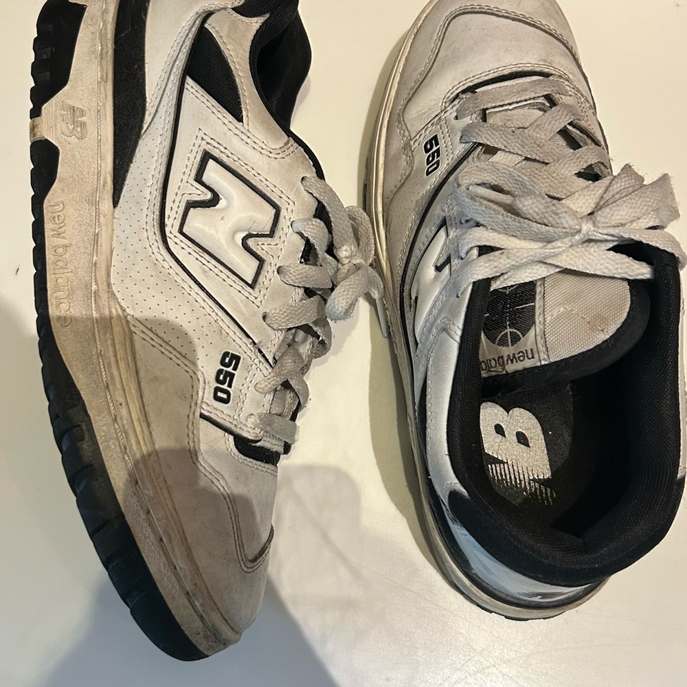 New Balance 550 White and Black Shoes ‘Oreo’
